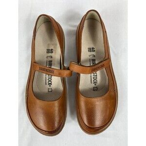 Birkenstock Brown Mary Jane Flats